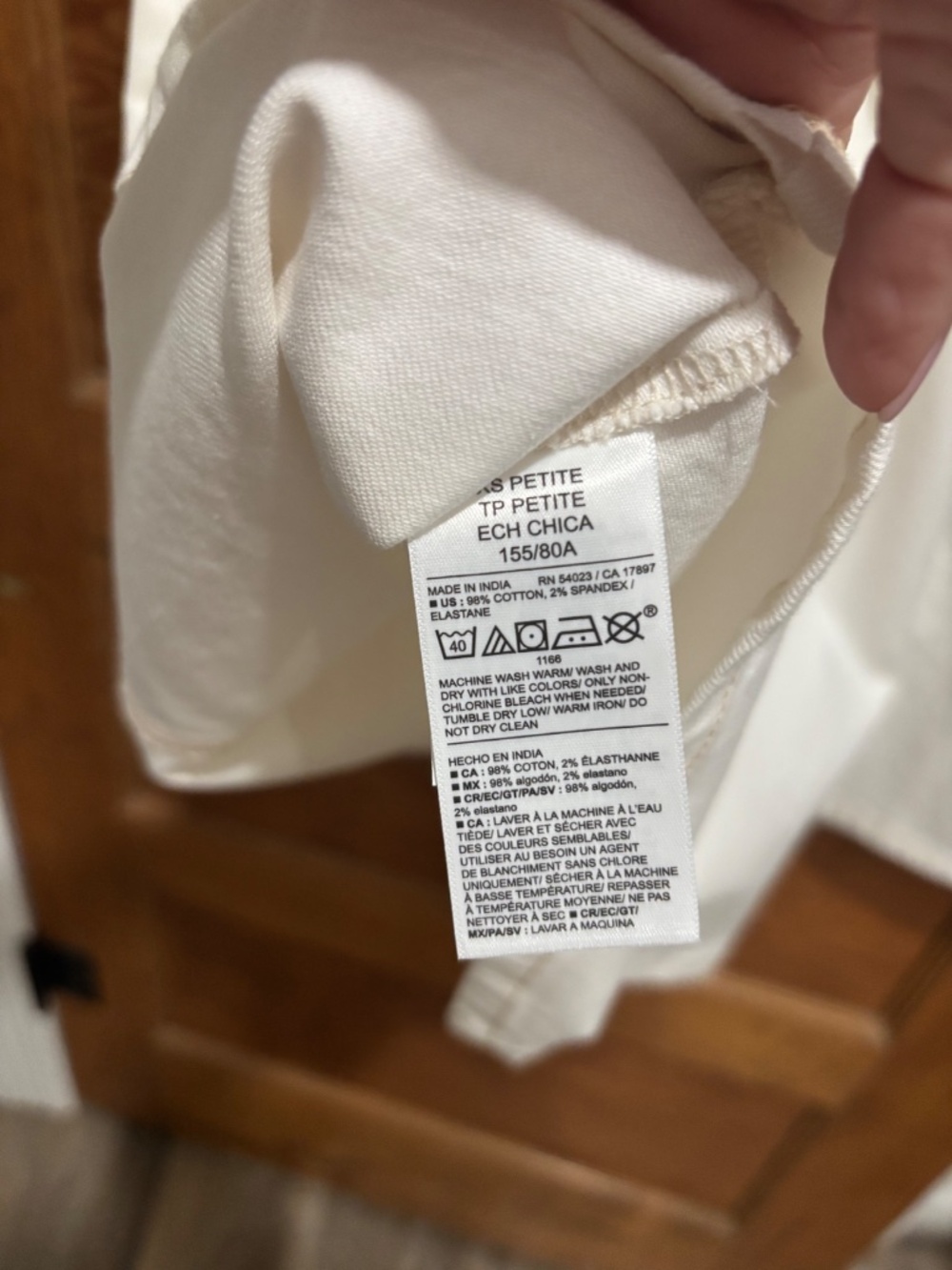 OLD NAVY CREAM DENIM DRESS - Picture 6 of 6